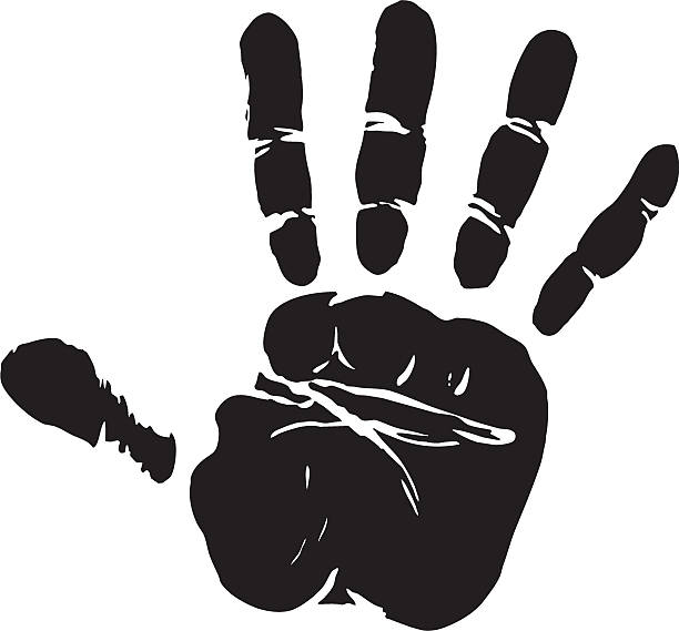 Download Hand Print Outline Pictures Illustrations, Royalty-Free Vector Graphics & Clip Art - iStock