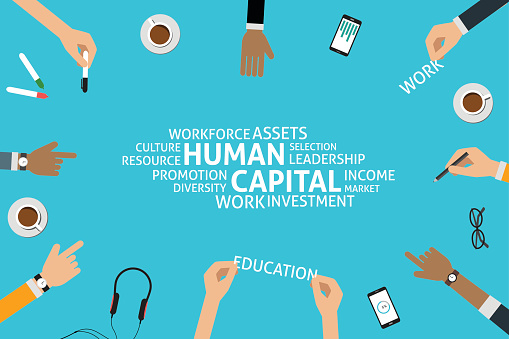 Vector Human Capital Concepttemplate Stock Illustration - Download ... Human Capital