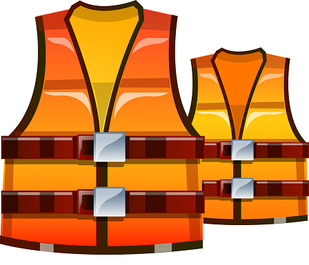 Vector Icon Safety Vest Stock Illustration - Download Image Now - iStock