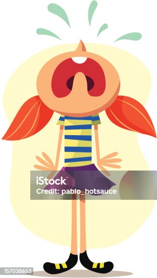 istock vector illustration of a girl crying 157038653
