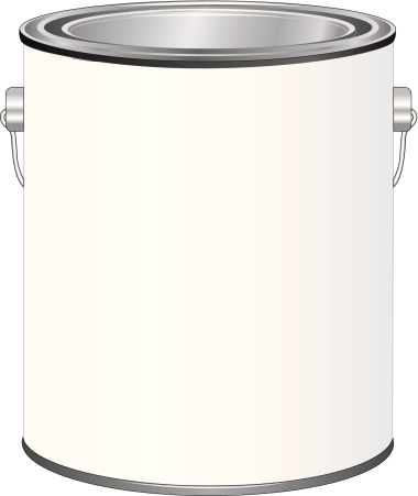 Vector Illustration of a Paint Can