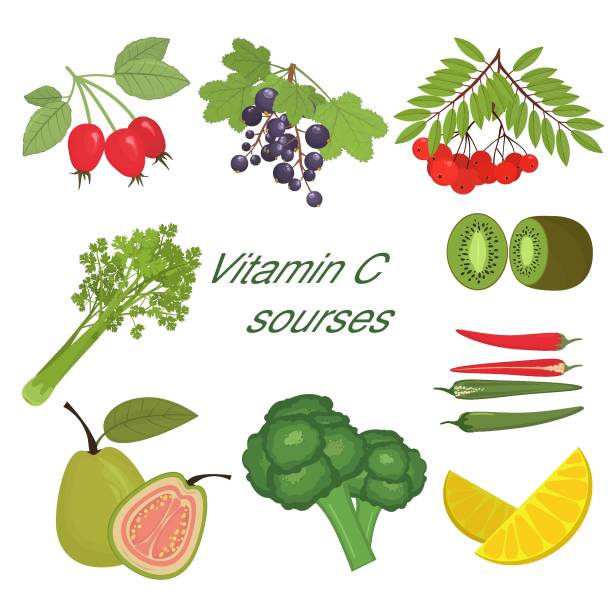 fruits and vegetables rich in vitamin C