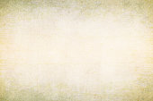 Vector Illustration of Pale Yellow, Green and  Gray blend of grainy grunge gradient empty background - suitable to use as wallpaper, background, vintage post cards, letters, manuscripts etc. The grey grunge is pastel, pale,  soft. Copy space. The horizontal centre / center is a blend of gray and beige. The top and bottom horizontals are more grey, geen blend with a lot of scratches, crevices, scuffs, and they blend into the horizontal middle. No text. No people.