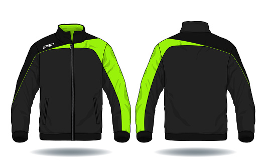 Vector illustration of sport jacket