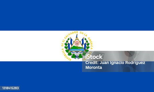 istock vector illustration of the El Salvador flag. patriotic concept 1318415283