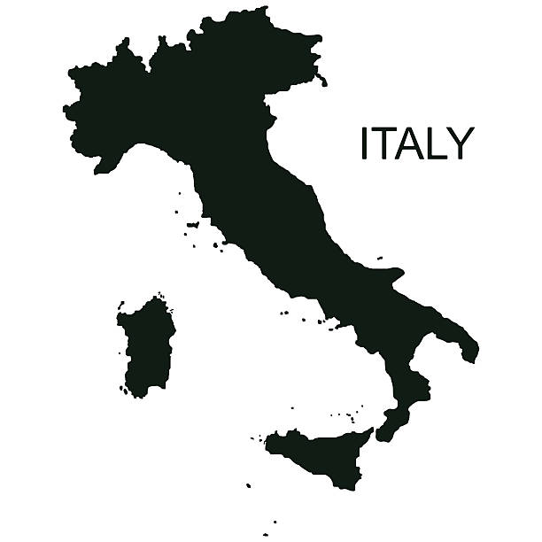 illustrazioni stock, clip art, cartoni animati e icone di tendenza di pittogramma vettoriale italia - sarri