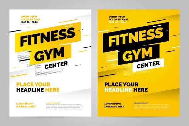 Vector layout design template for sport Vector layout design template for sport event. poster stock illustrations