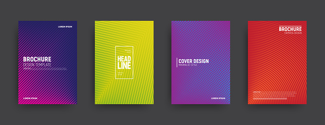 Vector Minimal Design Brochures