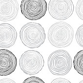 istock Vector  pattern with tree rings 1210349778