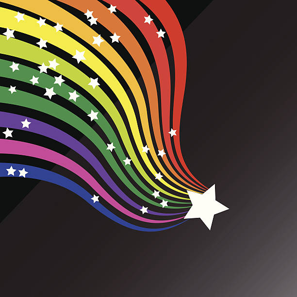 Vector Rainbow vector art illustration