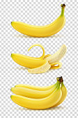 istock Vector realistic bananas 1315483281