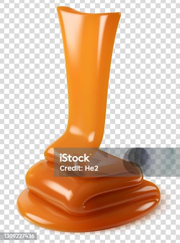 istock Vector realistic caramel 1309227436