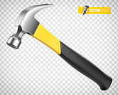 istock Vector realistic hammer 1311695601