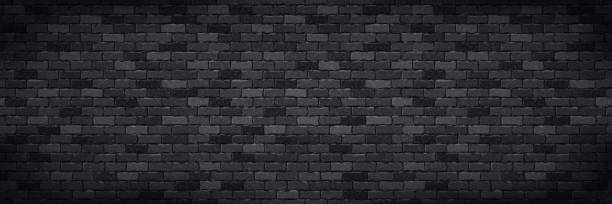 템플릿 및 벽지 장식 벡터 현실적인 고립 된 파노라마 벽돌 벽 배경. - 벽 stock illustrations