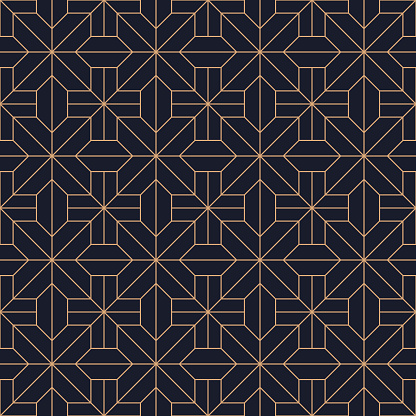 Vector seamless abstract oriental pattern.