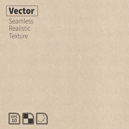 Vector seamless cardboard texture.