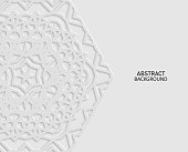 Vector Stereoscopic Geometric Papercutting,Abstract Backgrounds