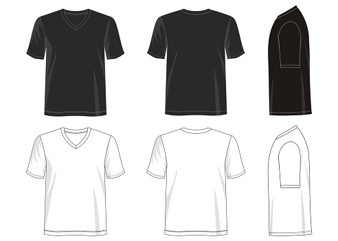 vector t shirt template