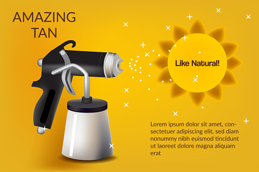 Vector tan spray machine design concept