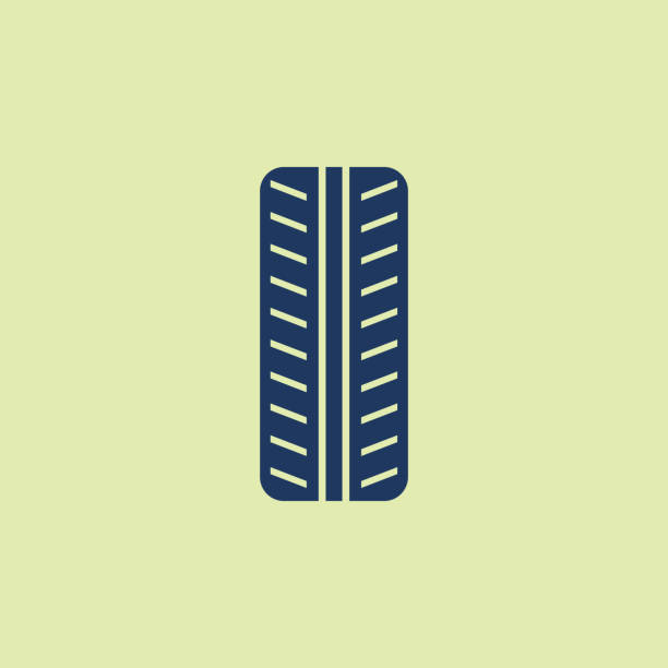vector tire Tire - Vehicle Part, Wheel, Typescript, Shadow, Circle truck borders stock illustrations