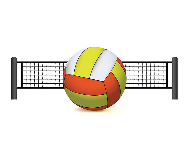Volleyball Net Clip Art, Vector Images & Illustrations - iStock