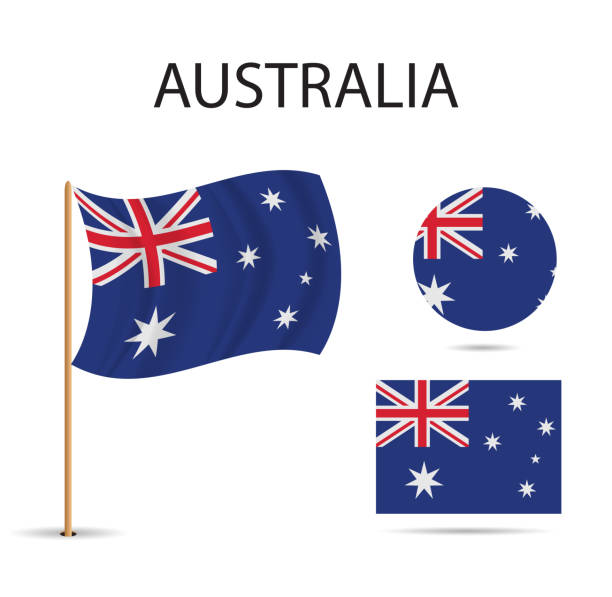 Australian Flag Bunting Aussie Australia 10 Metre Banner 20 Flags 