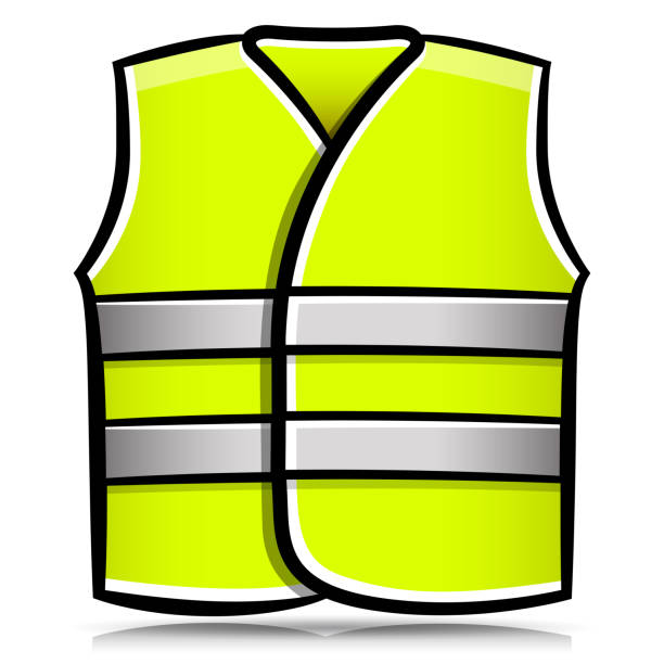 Yellow Safety Vest Illustrations, Royalty-Free Vector Graphics & Clip