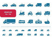 istock Vehicles Icons (2x magnification for preview) 1128995251