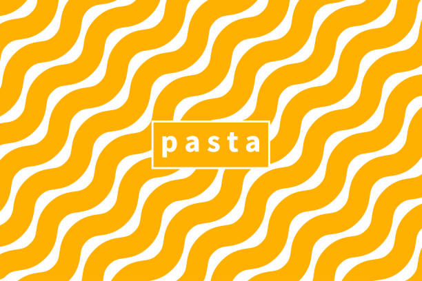 vermicelli banner, pasta background Background spaghetti, vermicelli banner, pasta background, pasta flyer. Vector illustration pasta patterns stock illustrations