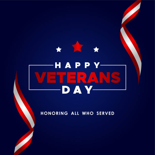 ilustraciones, imágenes clip art, dibujos animados e iconos de stock de fondo de diseño del día de los veteranos para el momento de saludo - memorial day background