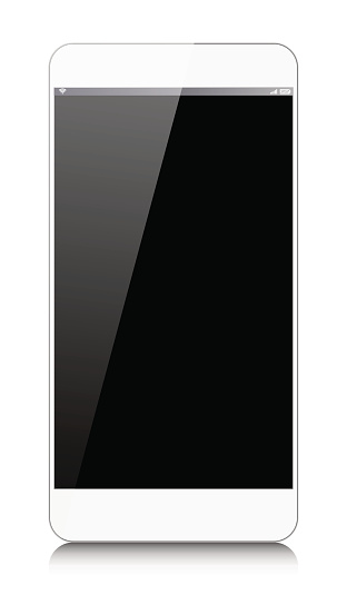 Vetor Smart Phone isolated on white background