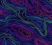 istock Vibrant Topographic Lines Abstract Background 1329044120