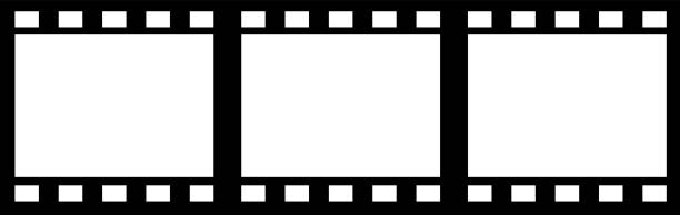 Cámara De Cine Cinta De Vídeo Con El Fondo Vectores Libres Derechos - iStock