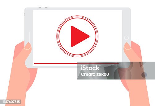 istock Video tutorials icon concept. 1317607315