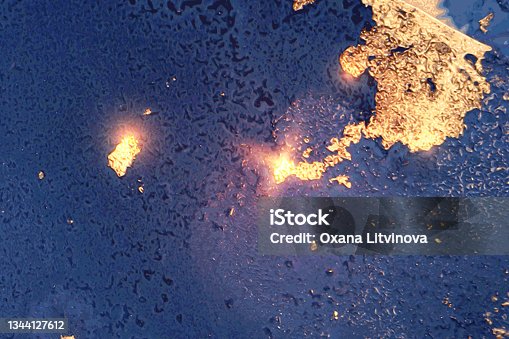 istock Vinatge abstract gold, and dark blue marble texture with sparkles 1344127612