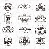 istock Vintage Badges, Labels and Frames 471577954
