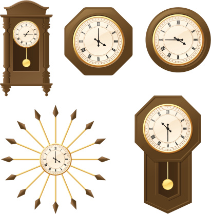 Vintage Clocks - incl. jpeg
