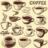 istock Vintage Coffee Cups 165595563