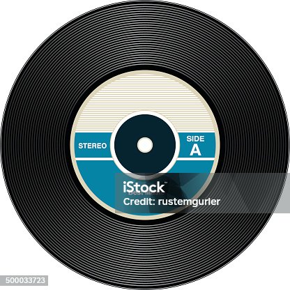 istock Vintage Vinyl Records 500033723