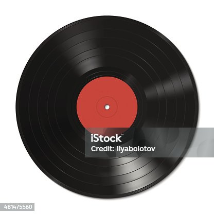 istock Vinyl record template 481475560