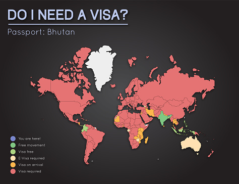 Visas information for Kingdom of Bhutan passport holders.