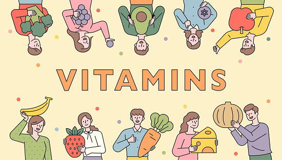 Vitamins and health.