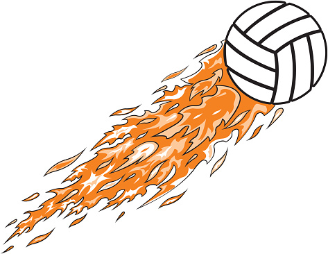 Volleyball Flames