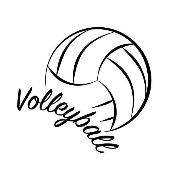 Volleyball Art Silhouettes Illustrations, Royalty-Free Vector Graphics ...
