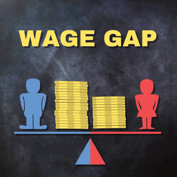 Gender Pay Gap Illustrations, Royalty-Free Vector Graphics & Clip Art