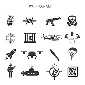 Vector of War Icon Set
