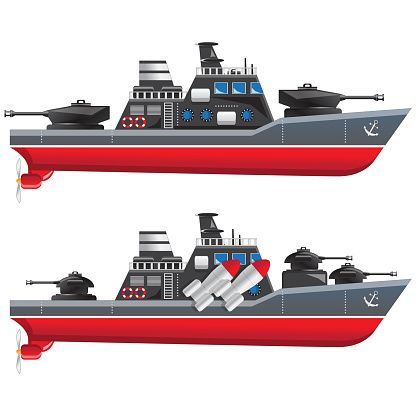 War ships.