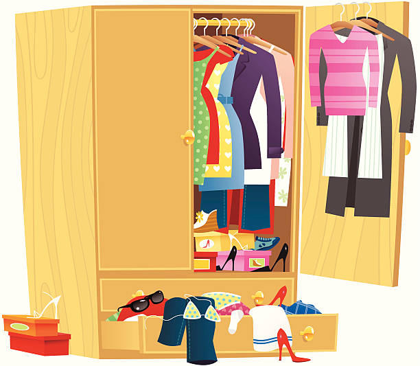 Best Clothing Rack Illustrations, Royalty-Free Vector Graphics & Clip ...