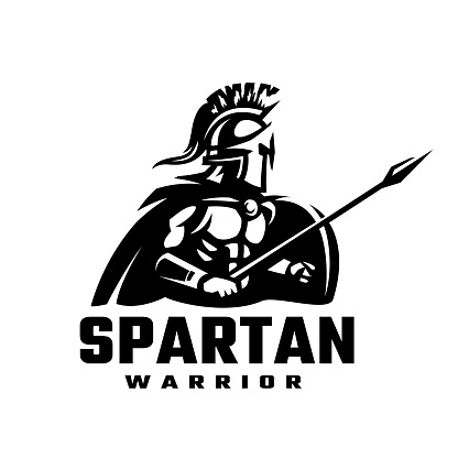Warrior of Sparta, emblem logo.