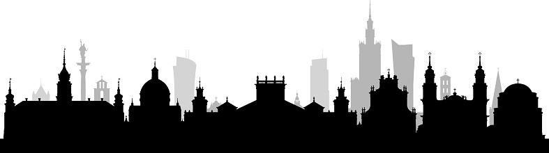 Warsaw Skyline (All Buildings Are Complete and Moveable)